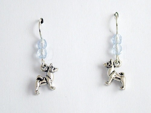 Sterling silver tiny - silver, inu