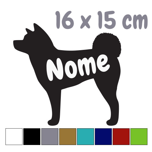Akita inu sticker custom - inu, xl